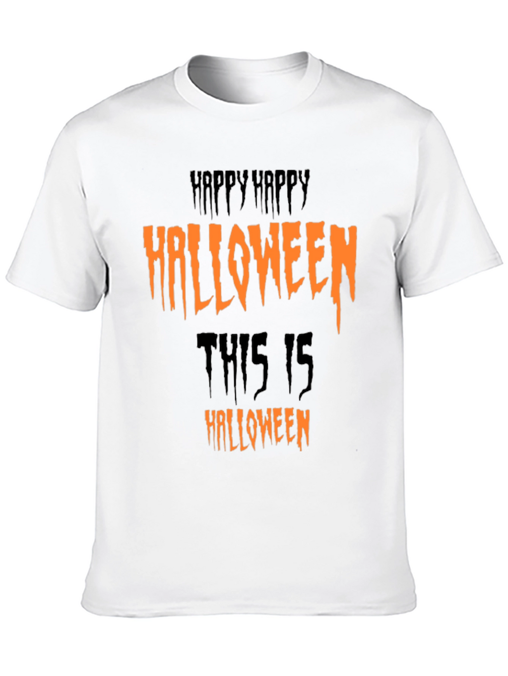 Happy Halloween Graphic Tee - Spooky Season Shirt