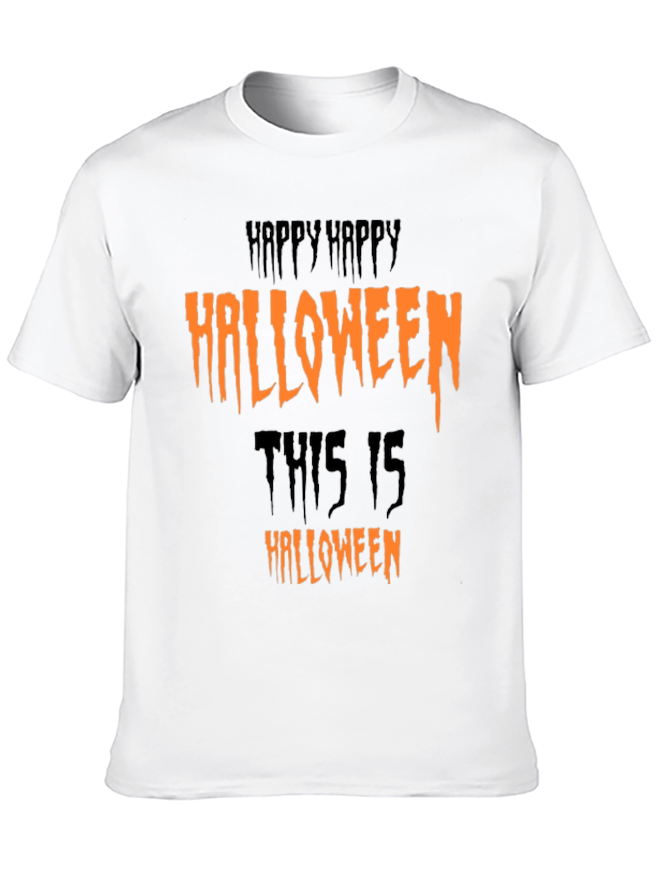 Happy Halloween Graphic Tee - Spooky Season Shirt