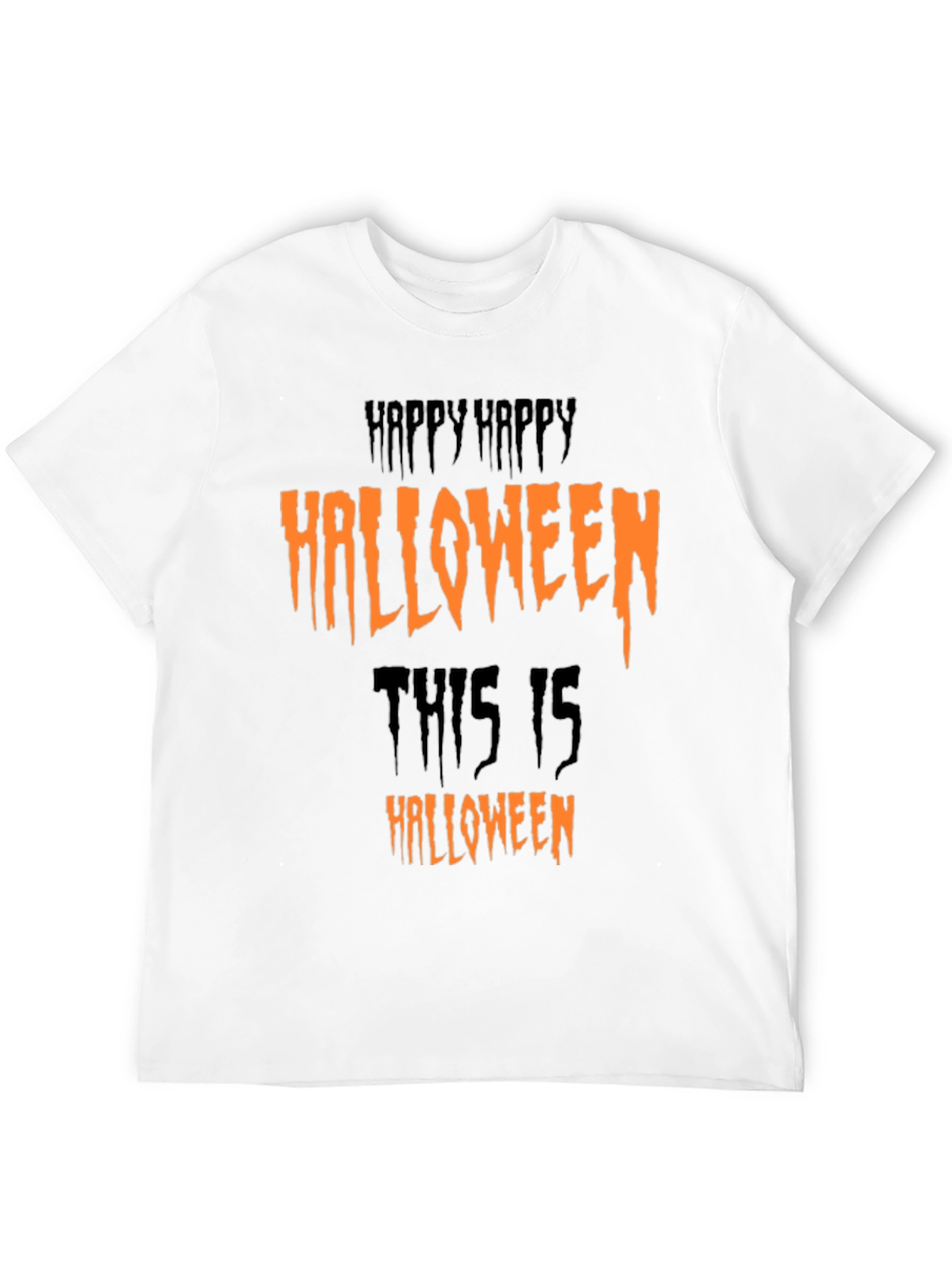 Happy Halloween Graphic Tee - Spooky Season Shirt