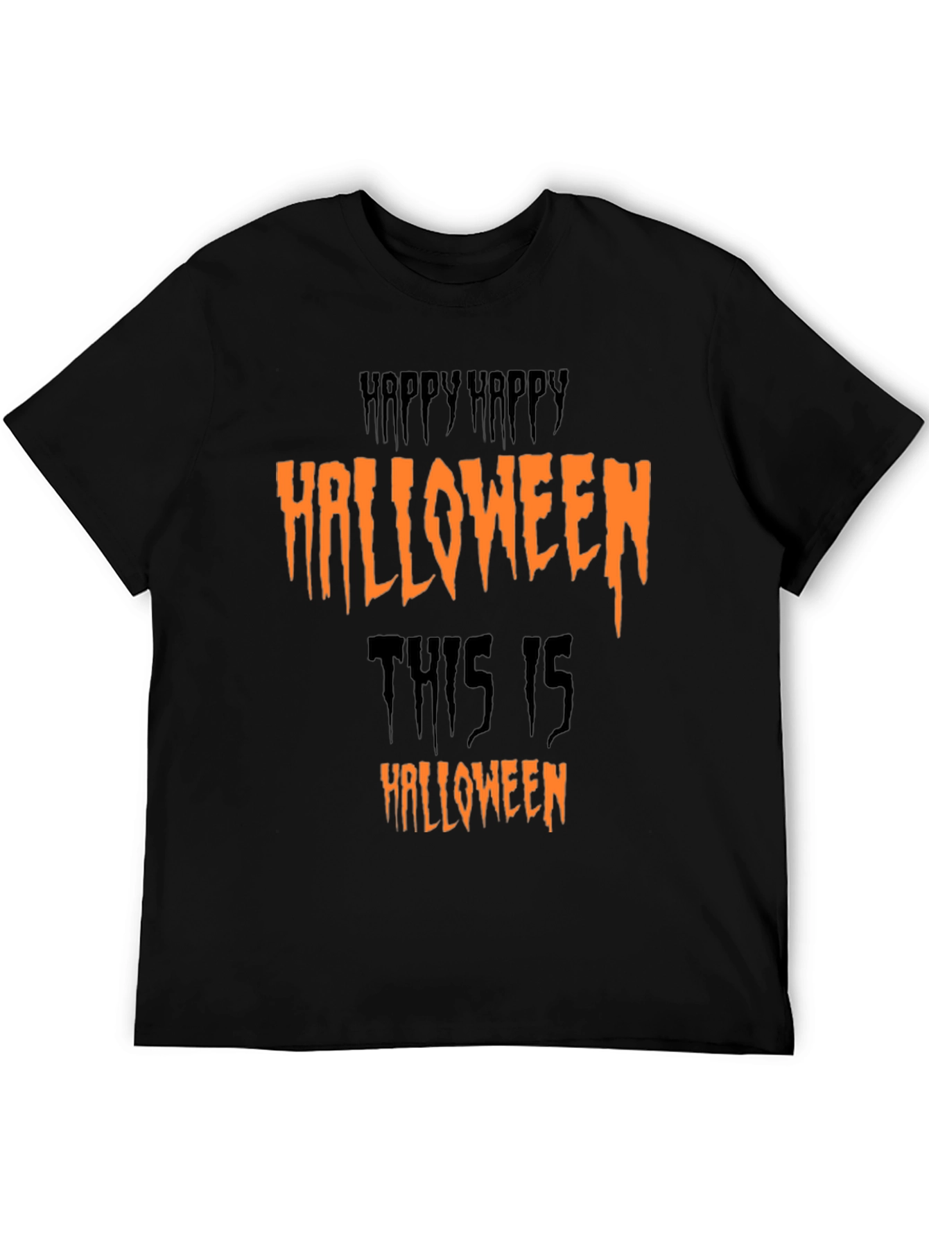 Happy Halloween Graphic Tee - Spooky Season Shirt