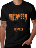 Happy Halloween Graphic Tee - Spooky Season Shirt