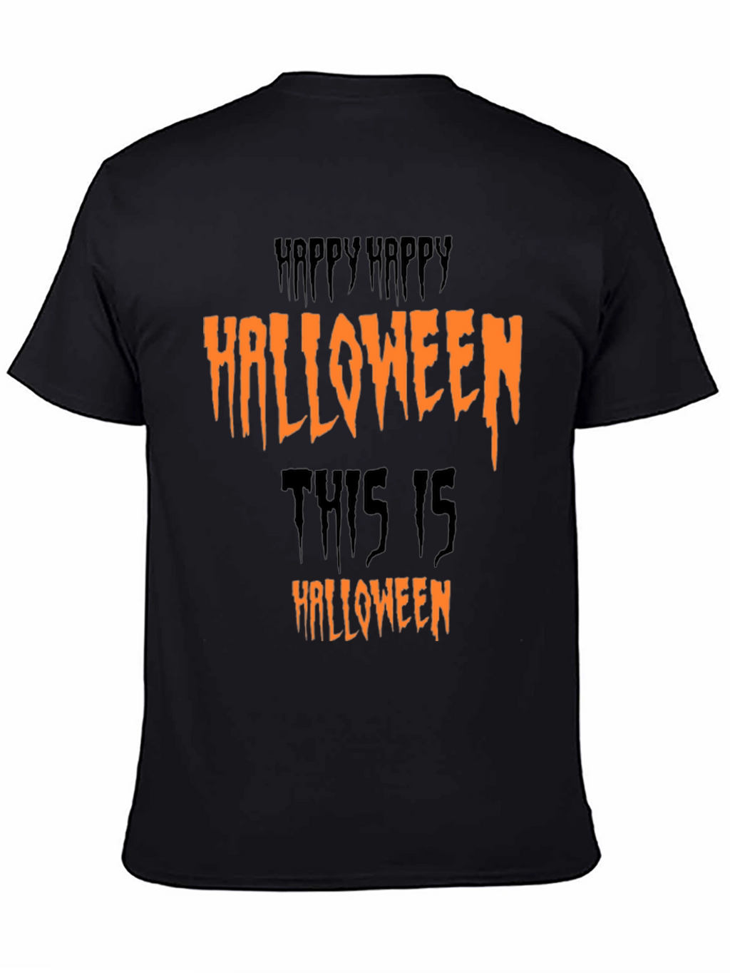 Happy Halloween Graphic Tee - Spooky Season Shirt