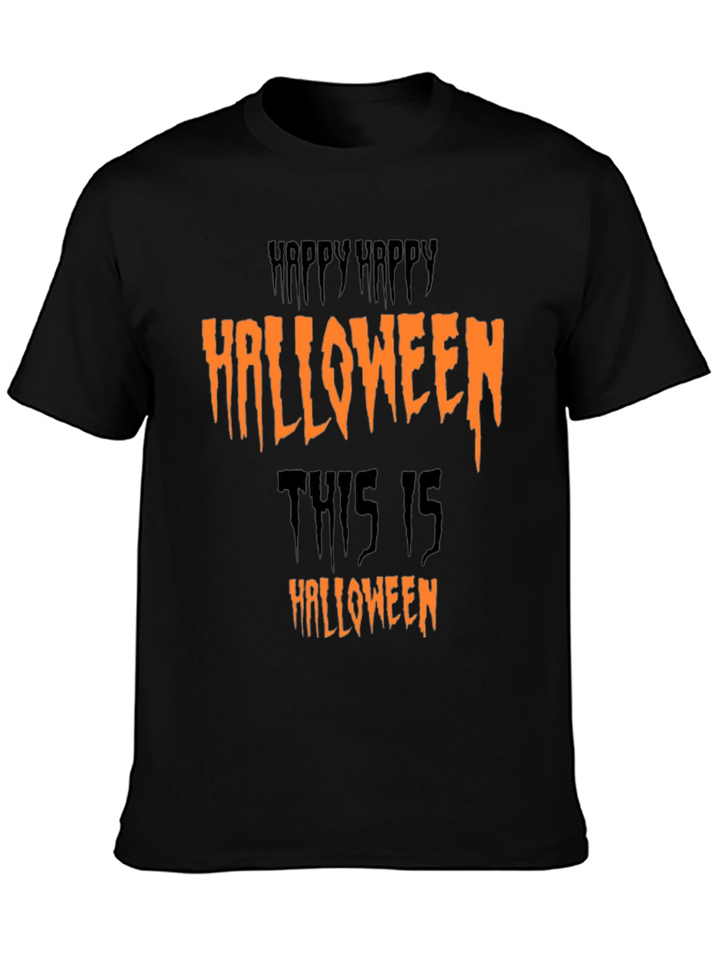 Happy Halloween Graphic Tee - Spooky Season Shirt