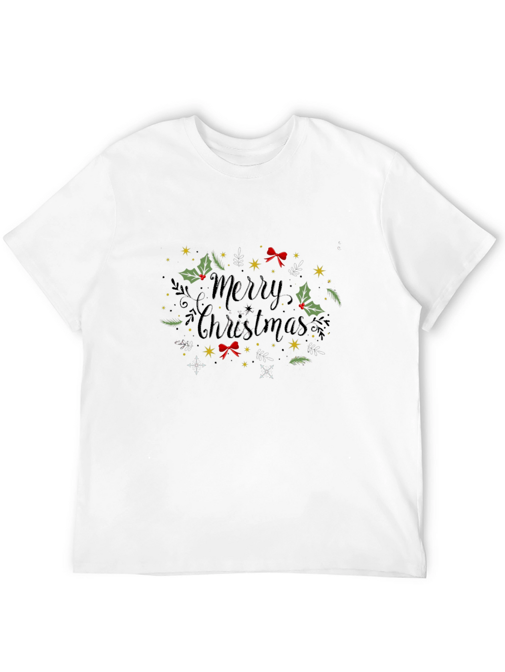 Merry Christmas Graphic Tee - Holiday Style