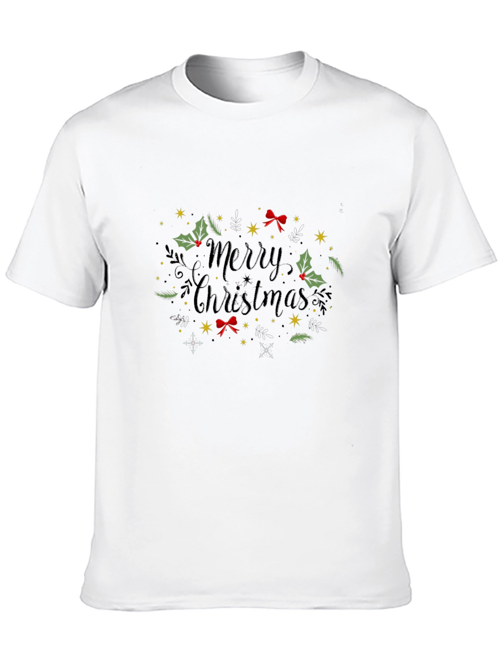 Merry Christmas Graphic Tee - Holiday Style