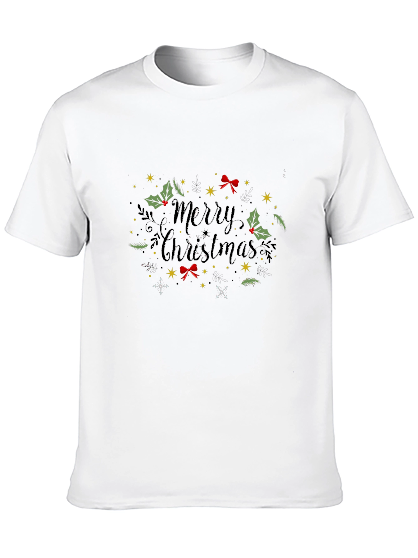 Merry Christmas Graphic Tee - Holiday Style