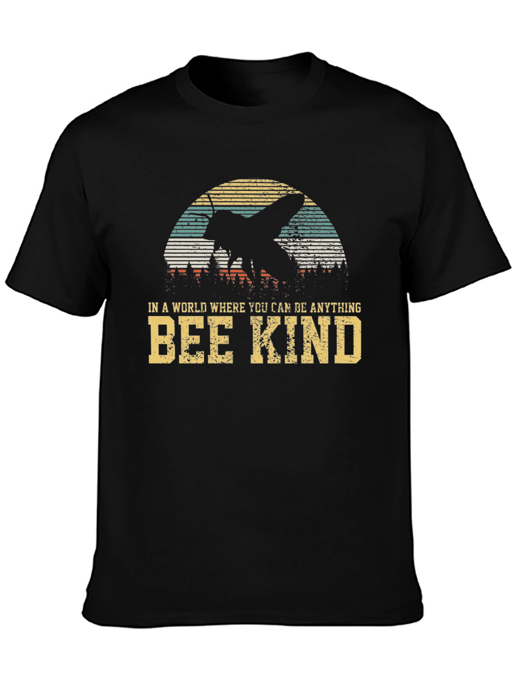Bee Kind T-Shirt - Retro Style Graphic Tee