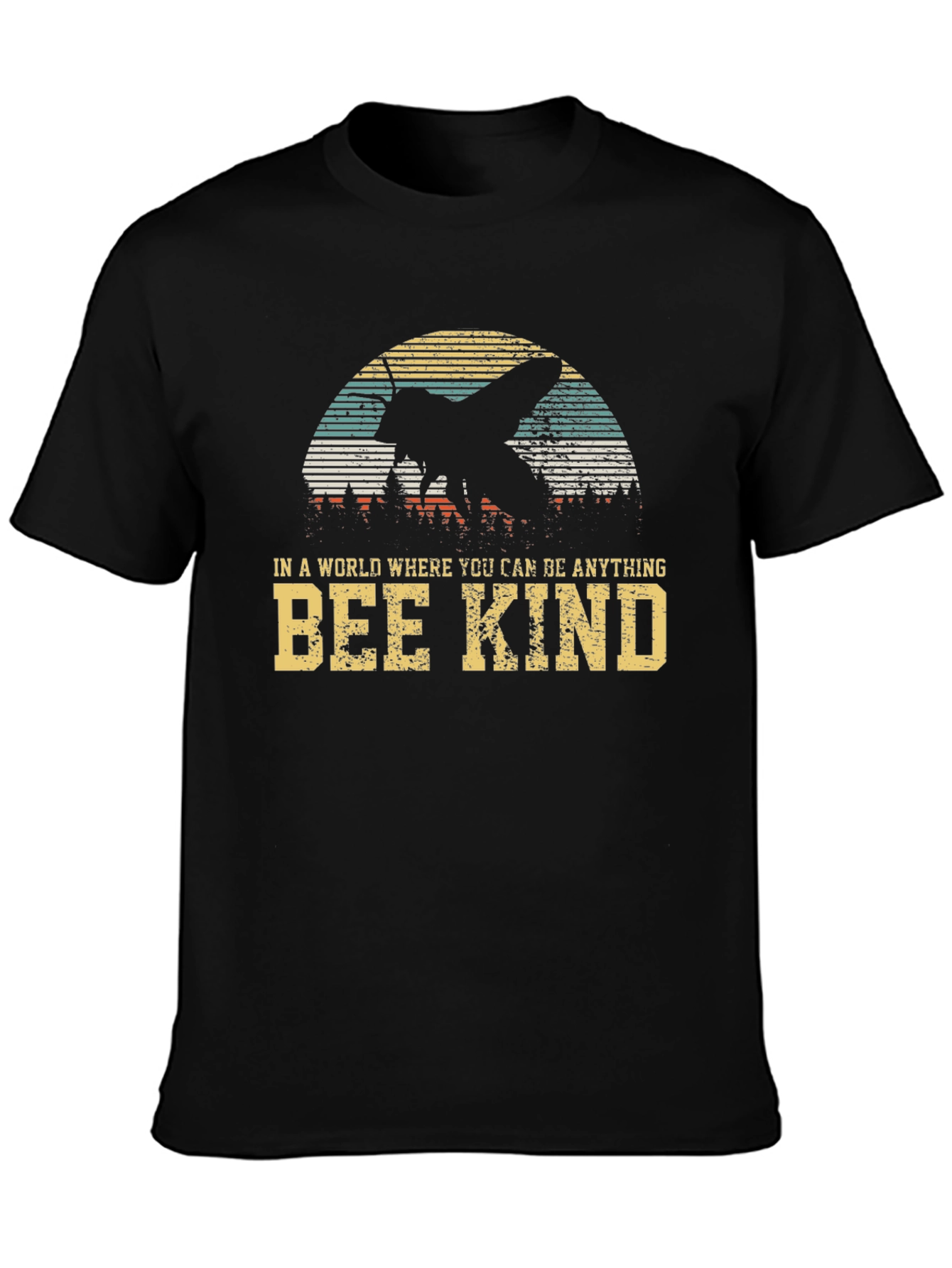 Bee Kind T-Shirt - Retro Style Graphic Tee