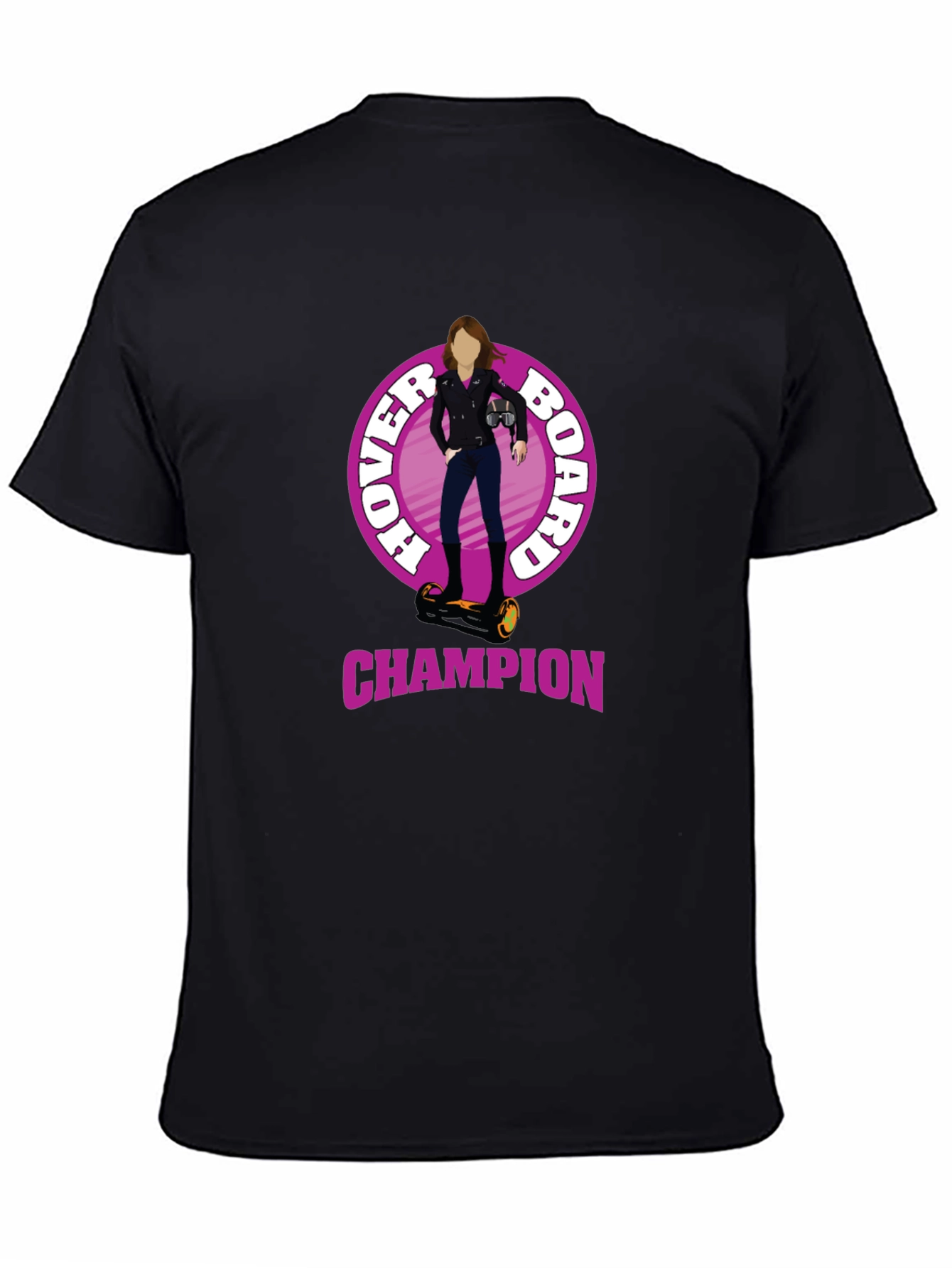 Hoverboard Champion Graphic Tee - Unique Design
