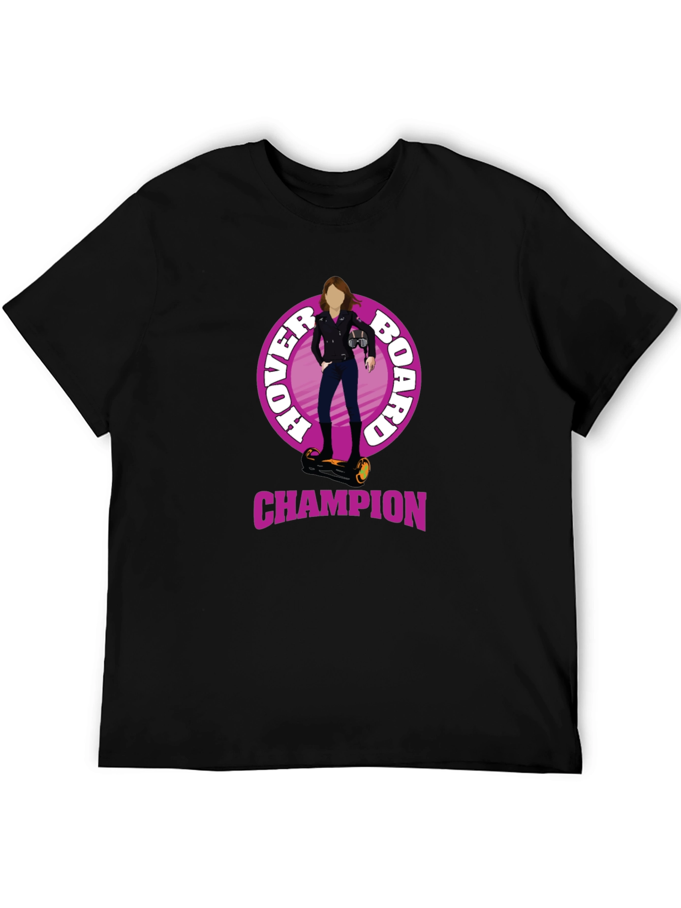 Hoverboard Champion Graphic Tee - Unique Design
