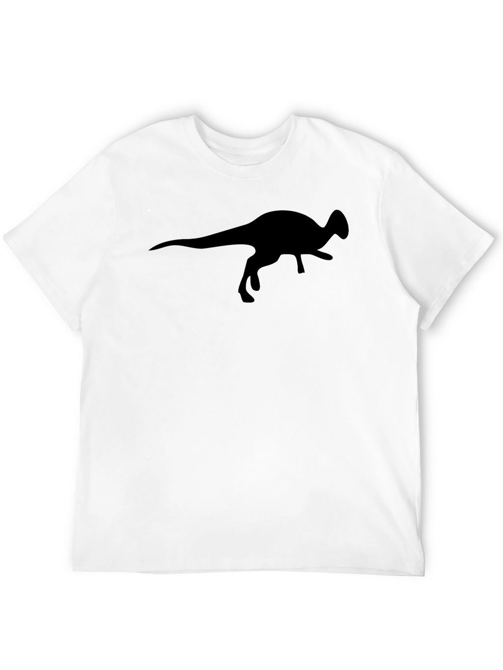 Dinosaur Silhouette Black T-Shirt