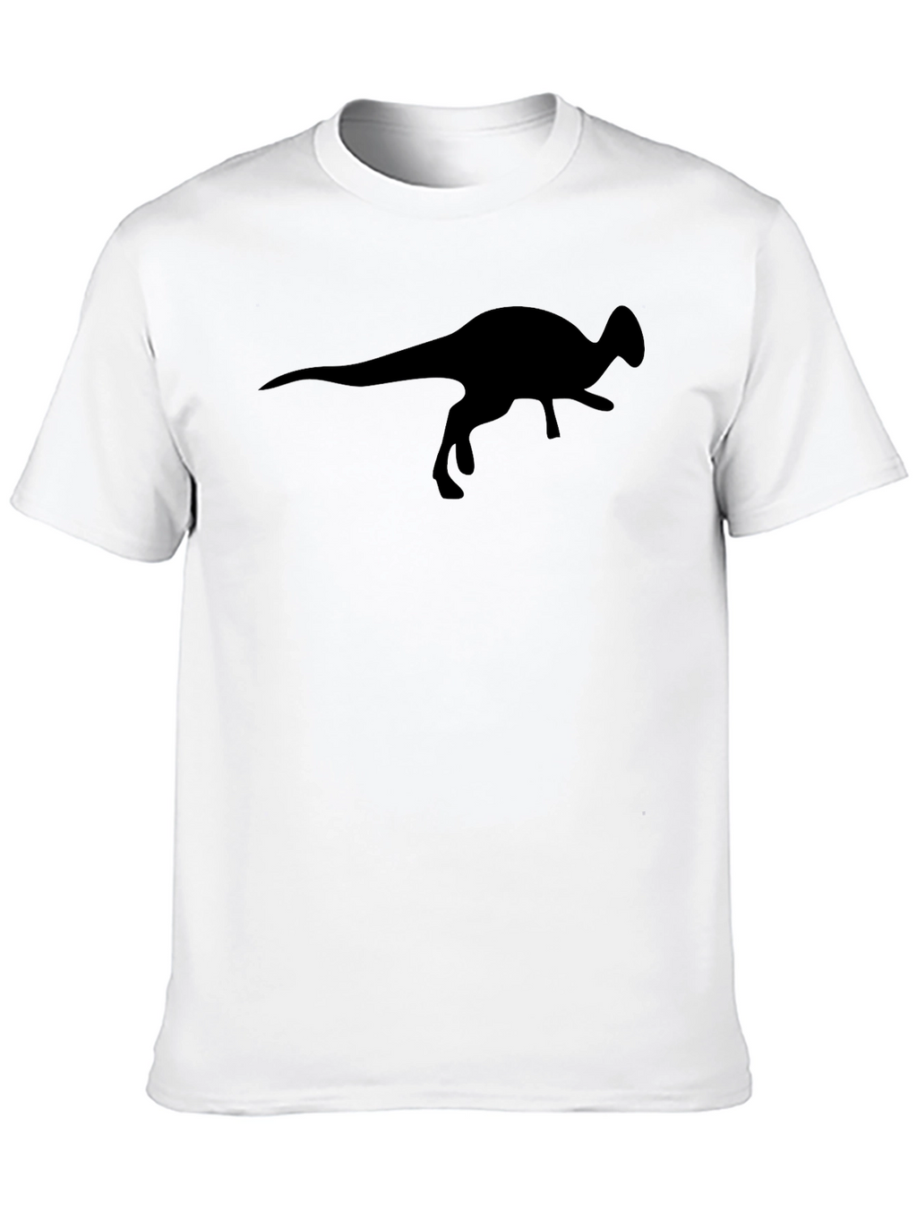 Dinosaur Silhouette Black T-Shirt