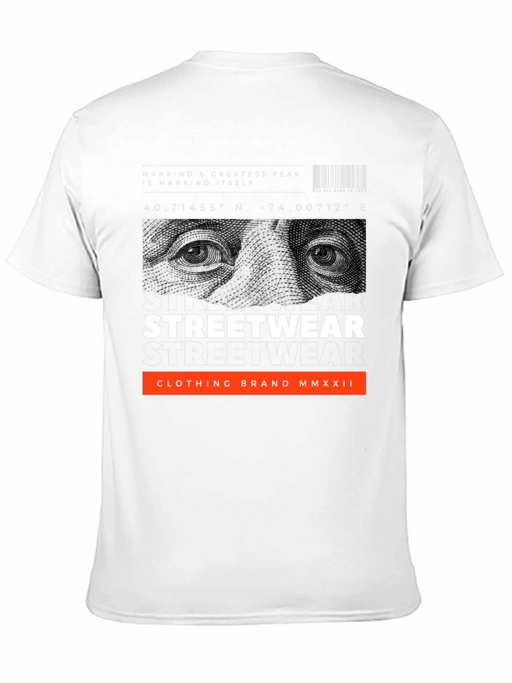 Edgy Urban Streetwear Graphic T-Shirt