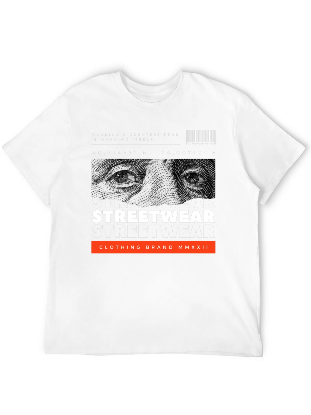 Edgy Urban Streetwear Graphic T-Shirt