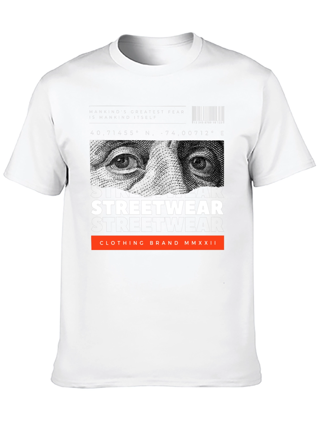 Edgy Urban Streetwear Graphic T-Shirt