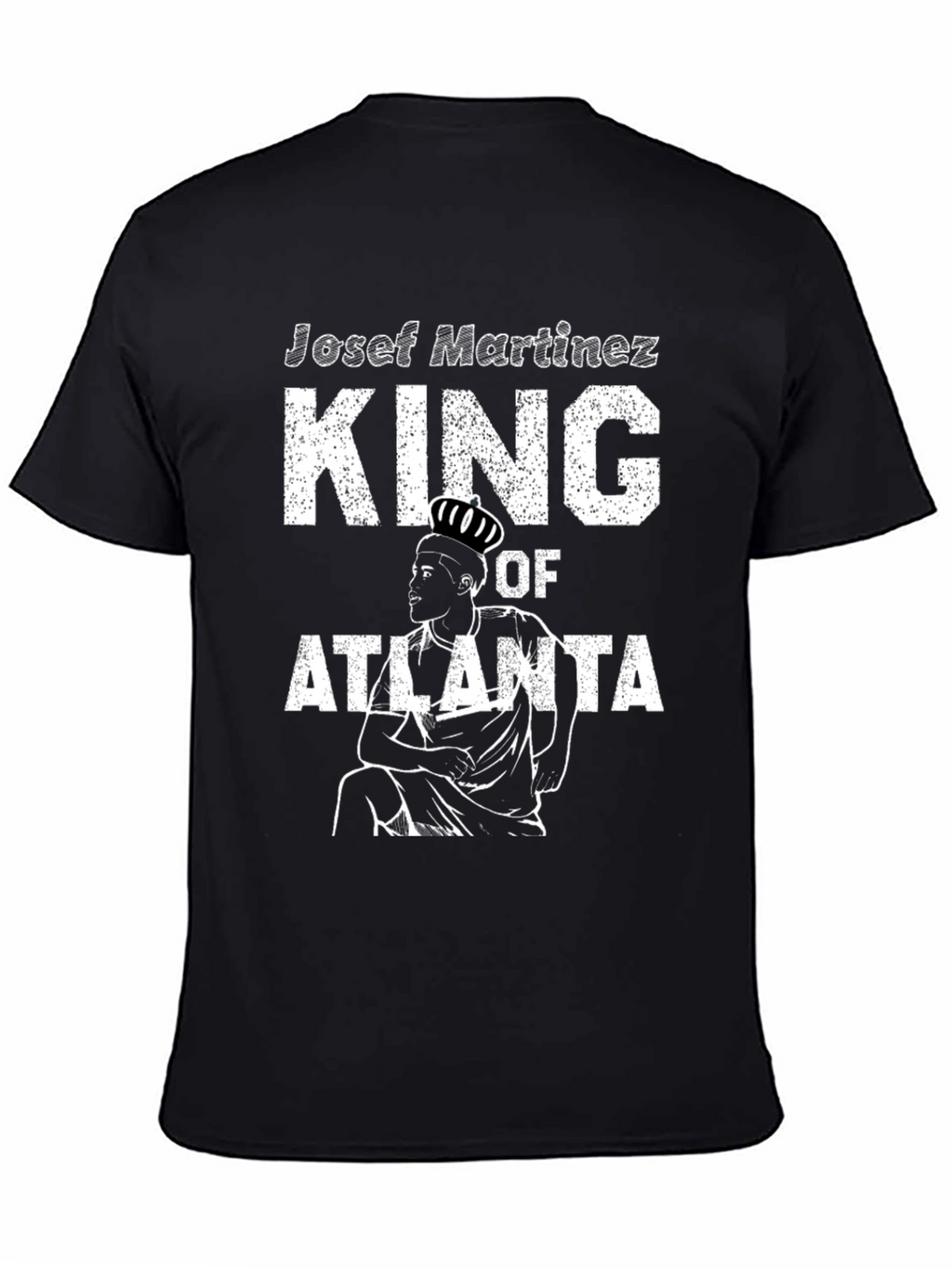 Josef Martinez King of Atlanta Black T-Shirt