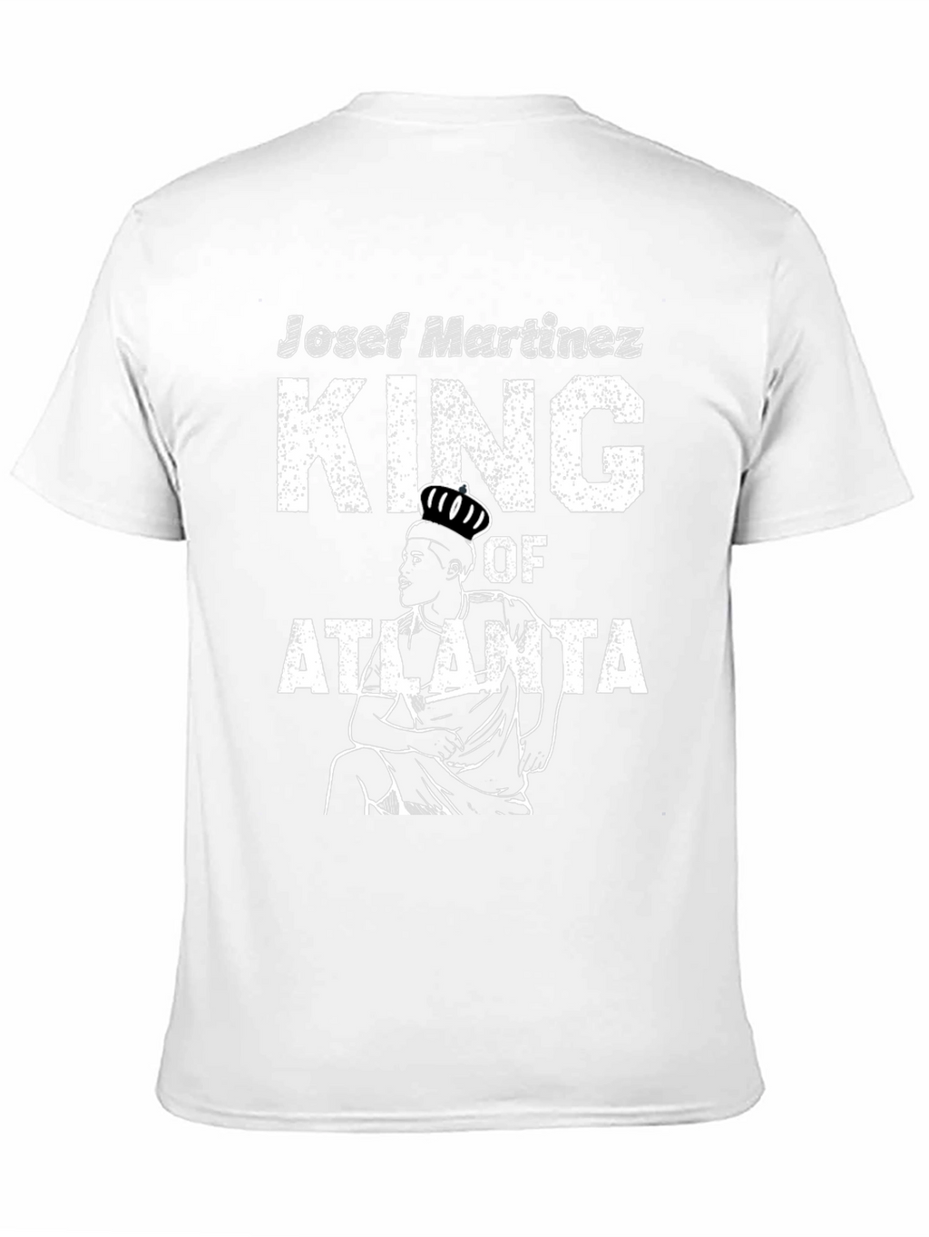 Josef Martinez King of Atlanta Black T-Shirt