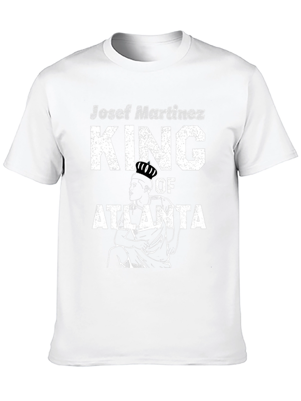 Josef Martinez King of Atlanta Black T-Shirt