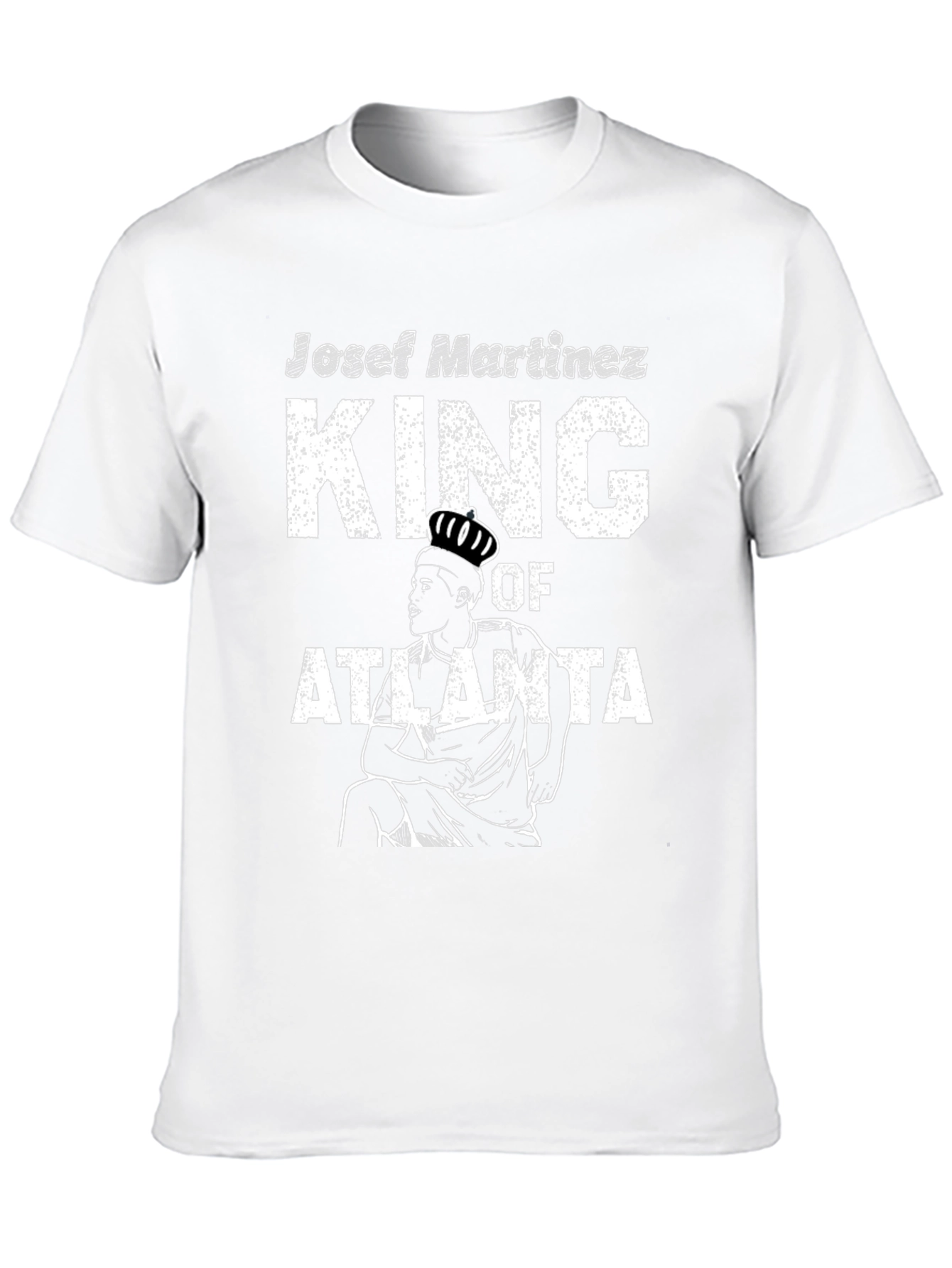 Josef Martinez King of Atlanta Black T-Shirt