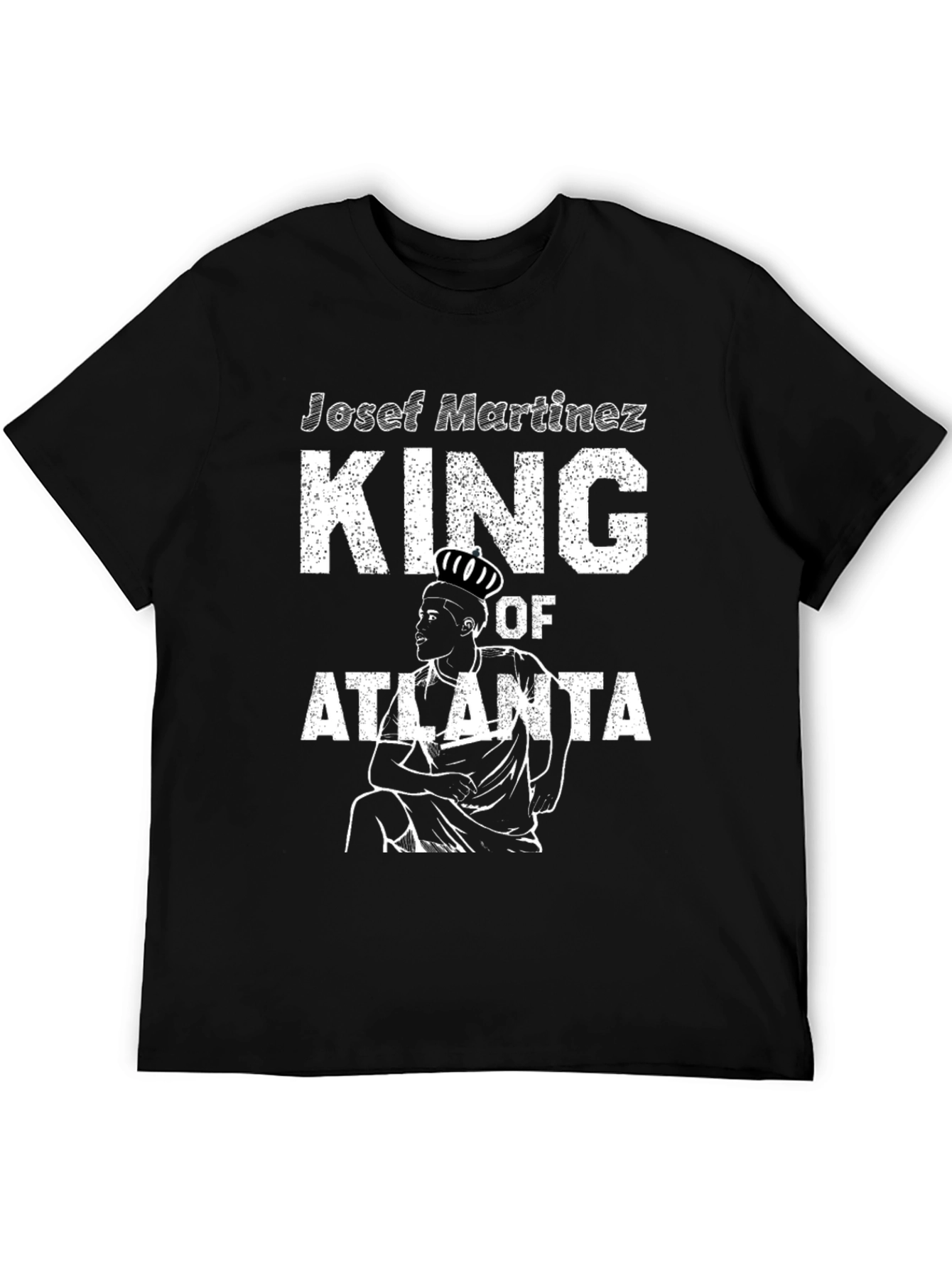 Josef Martinez King of Atlanta Black T-Shirt