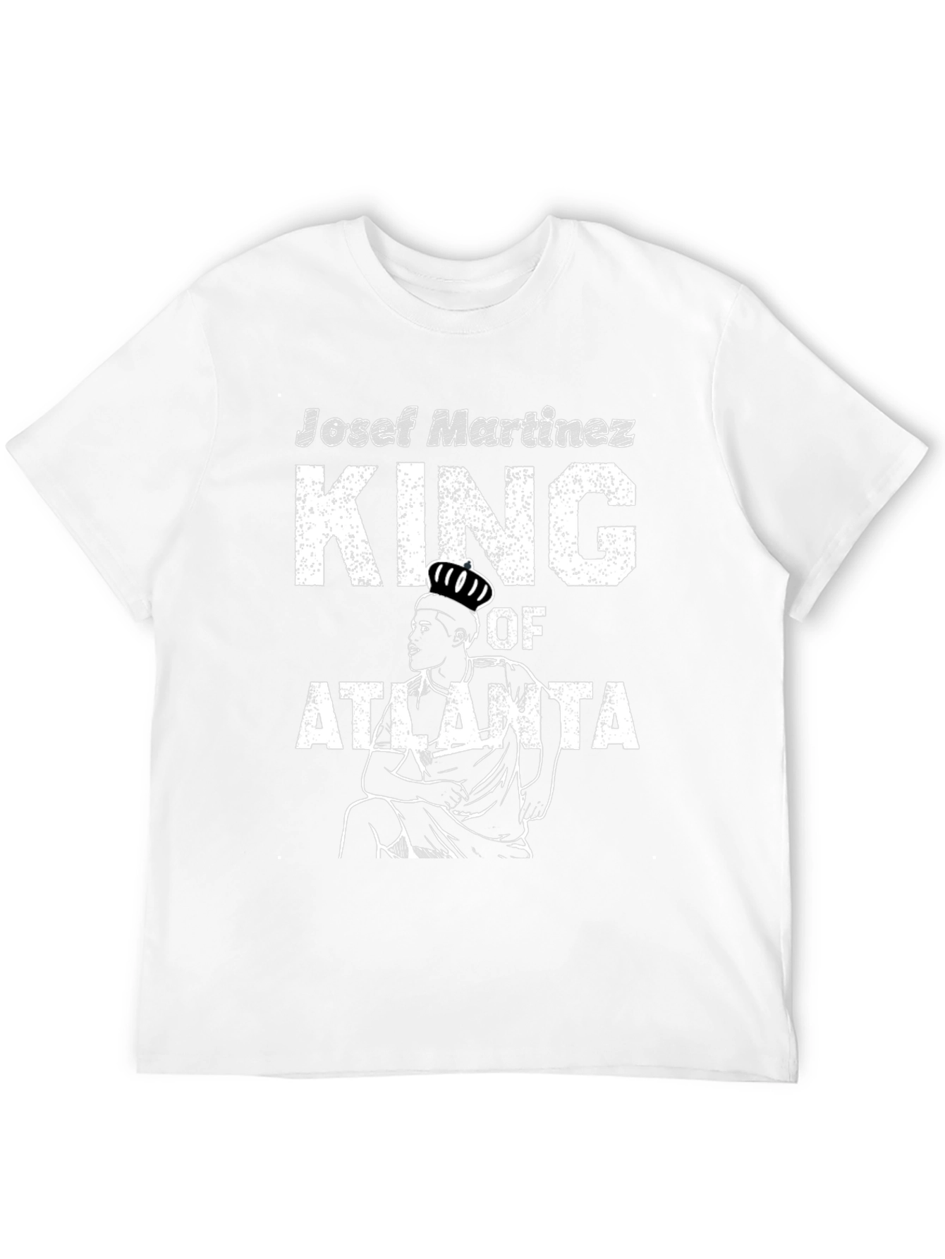 Josef Martinez King of Atlanta Black T-Shirt