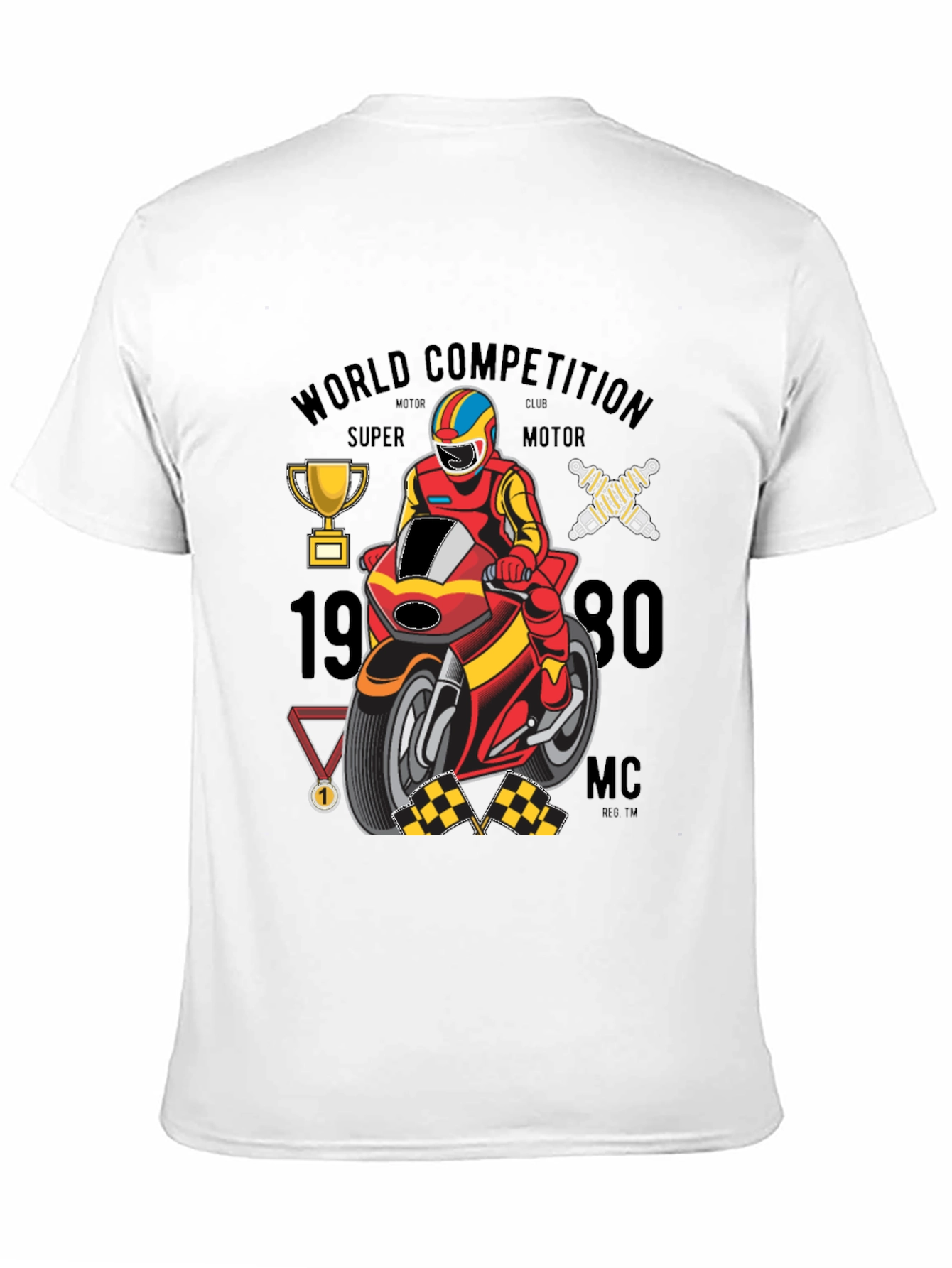 Motorcycle Racing Graphic Tee