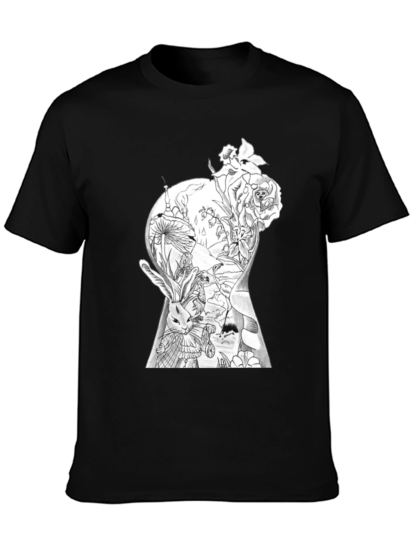 Alice in Wonderland Keyhole T-Shirt