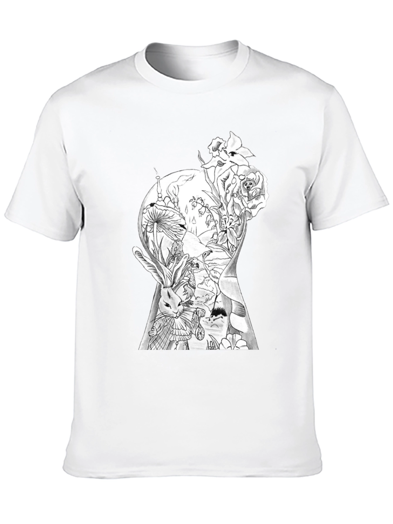 Alice in Wonderland Keyhole T-Shirt
