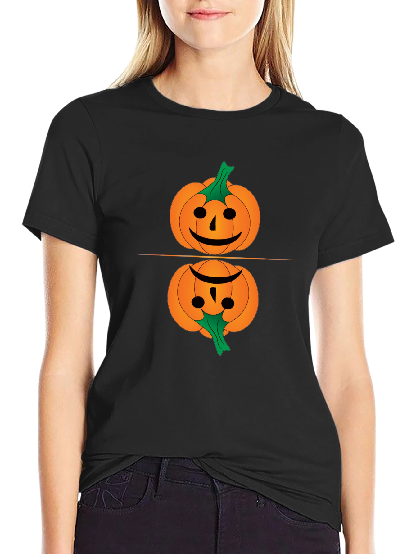 Spooky Season Pumpkin Graphic Tee