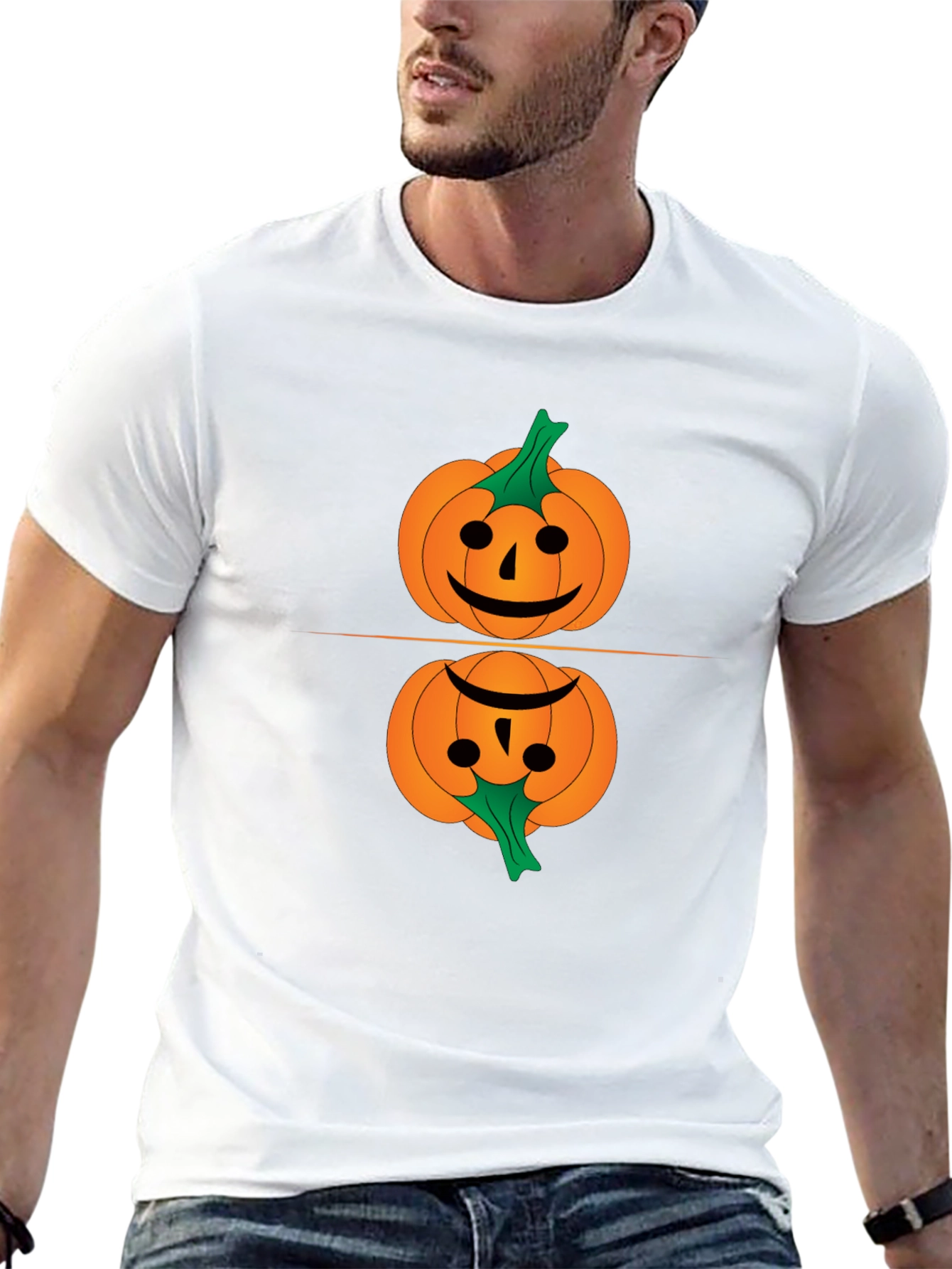 Spooky Season Pumpkin Graphic Tee