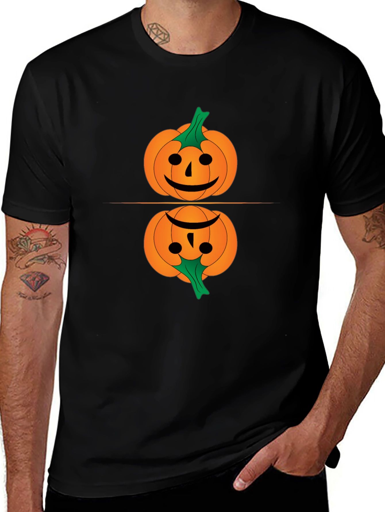 Spooky Season Pumpkin Graphic Tee