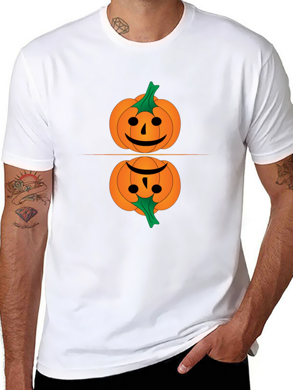 Spooky Season Pumpkin Graphic Tee