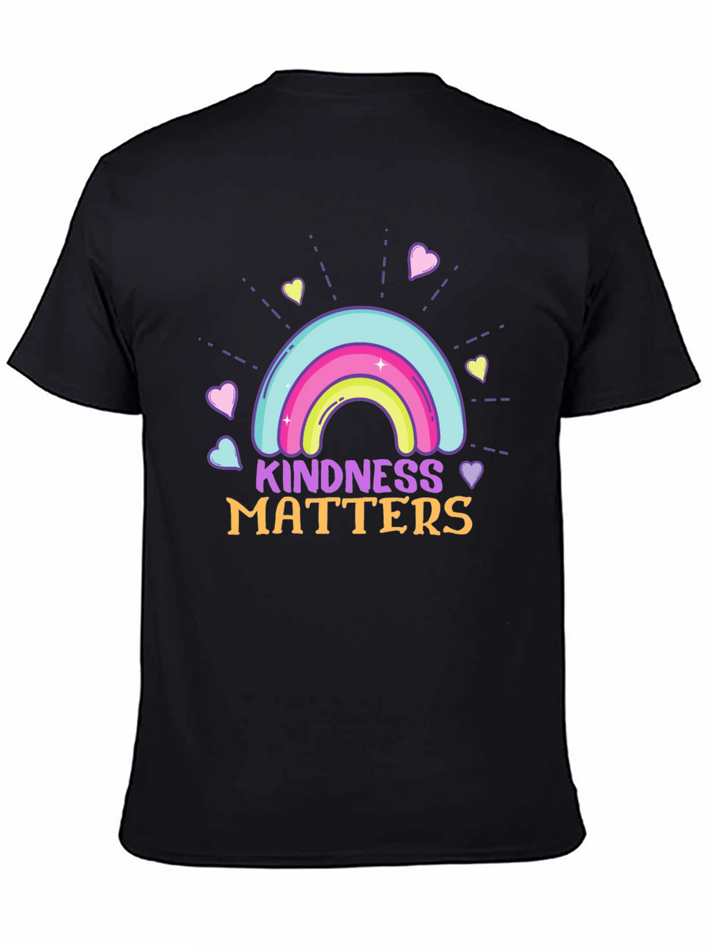 Kindness Matters Rainbow Graphic T-Shirt