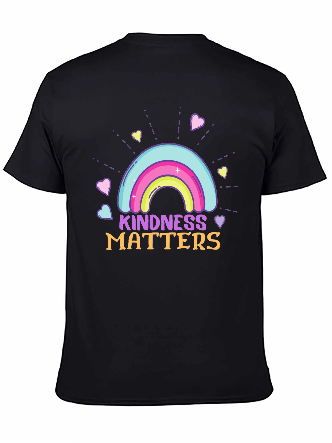 Kindness Matters Rainbow Graphic T-Shirt