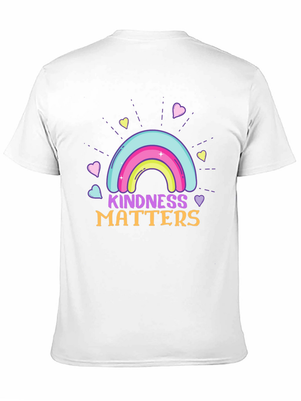 Kindness Matters Rainbow Graphic T-Shirt