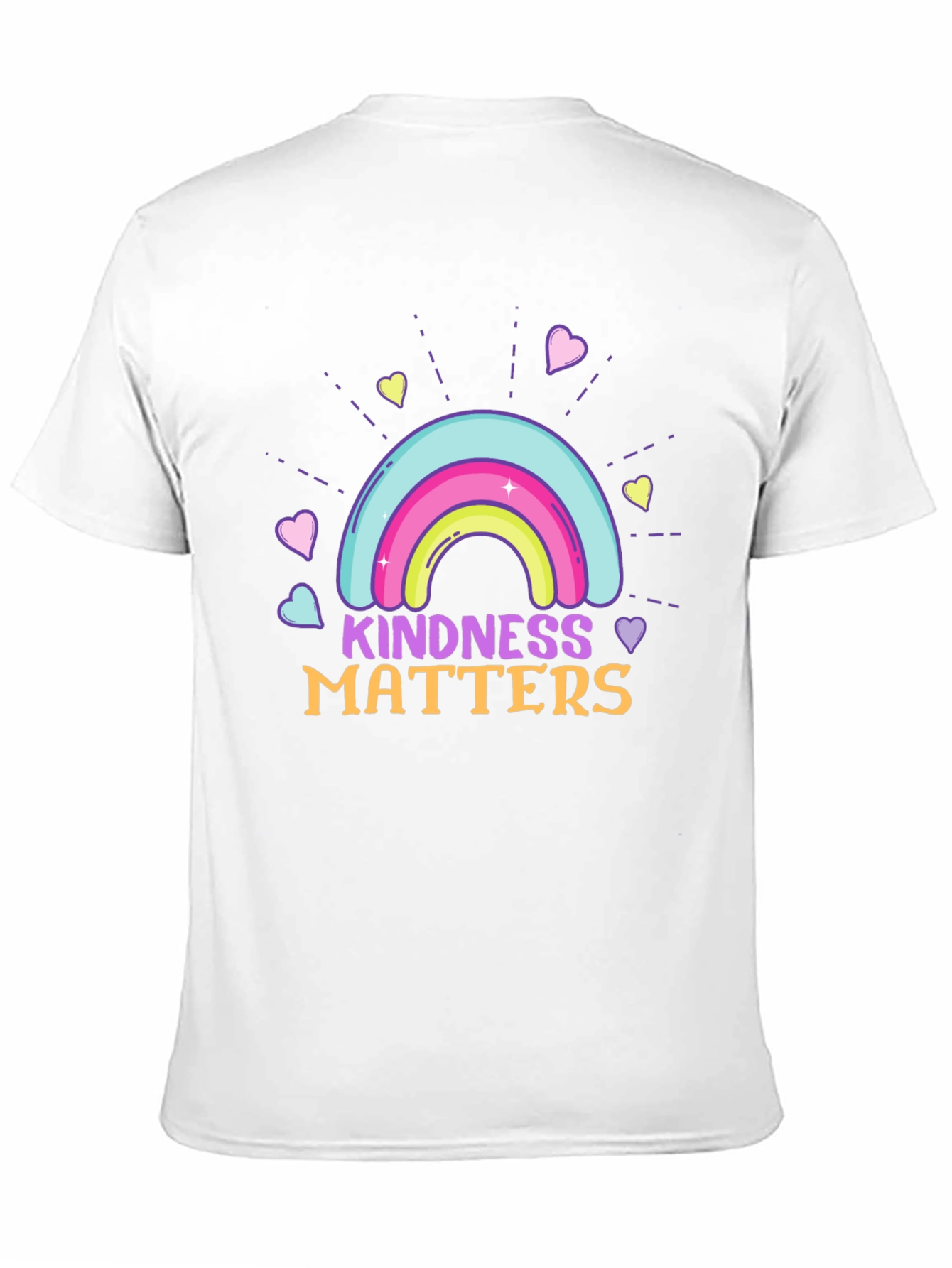 Kindness Matters Rainbow Graphic T-Shirt