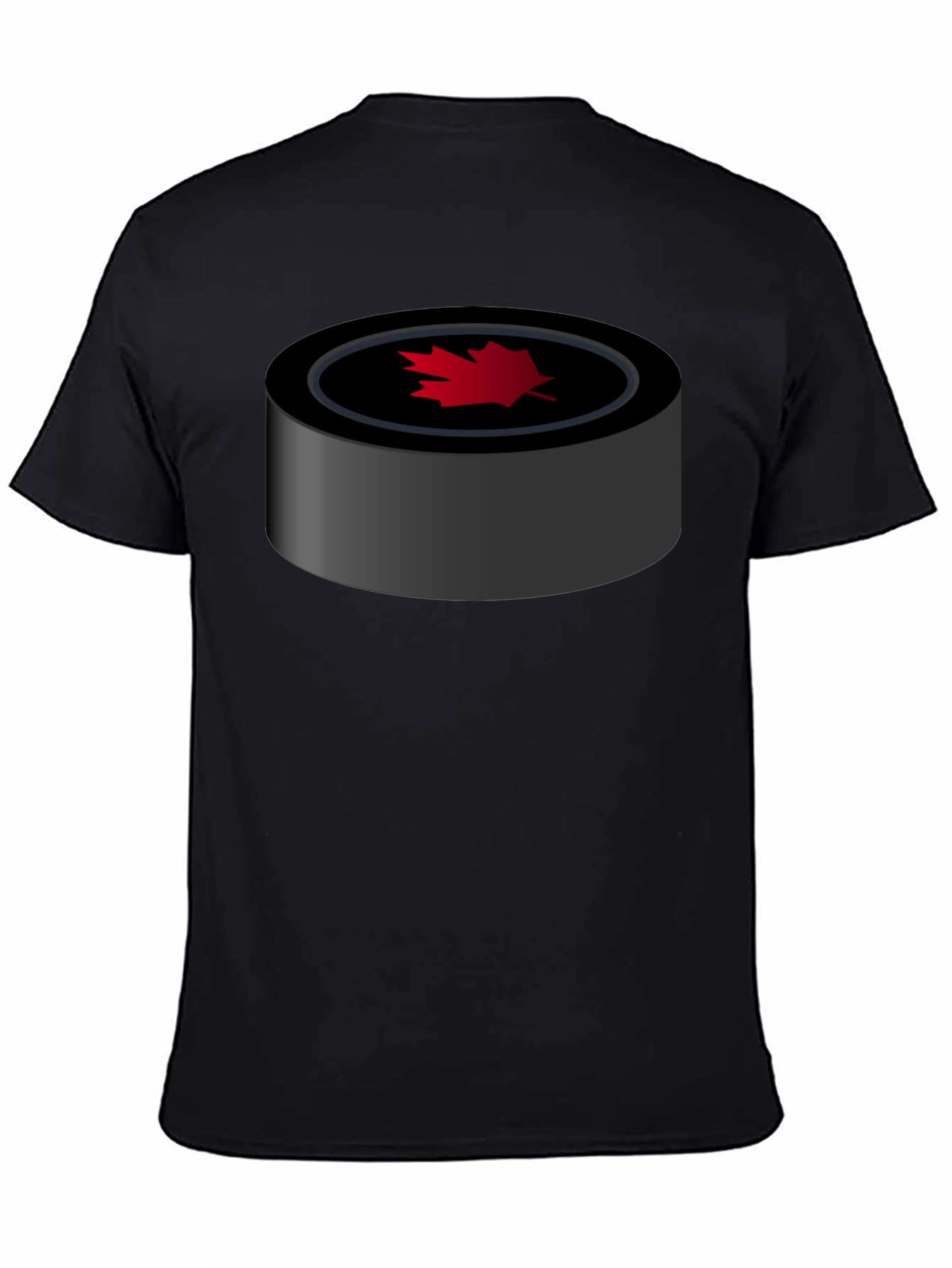 Canadian Hockey Puck Graphic Tee