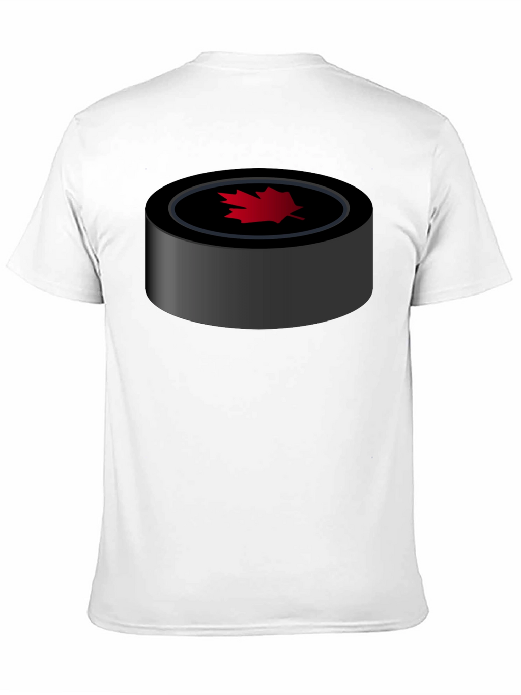 Canadian Hockey Puck Graphic Tee