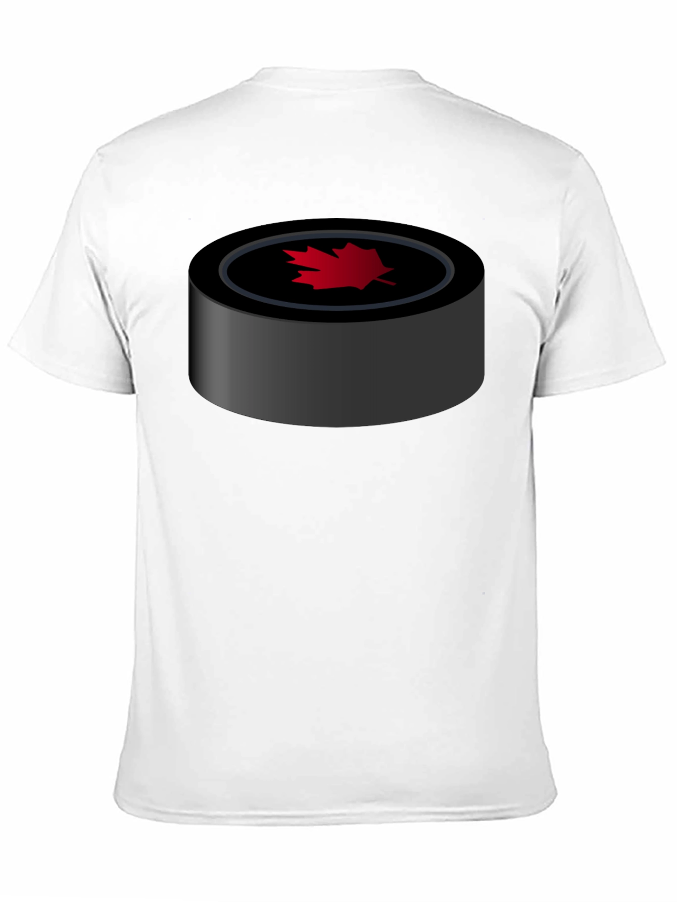 Canadian Hockey Puck Graphic Tee