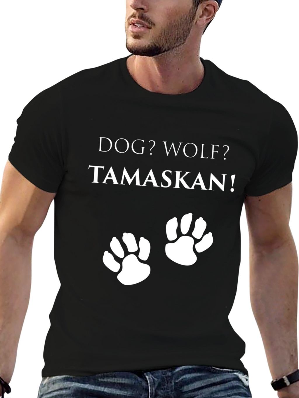 Dog Wolf Tamaskan Graphic Tee