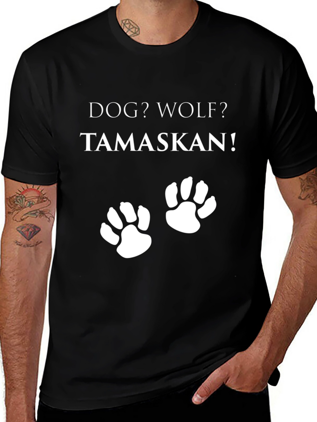 Dog Wolf Tamaskan Graphic Tee