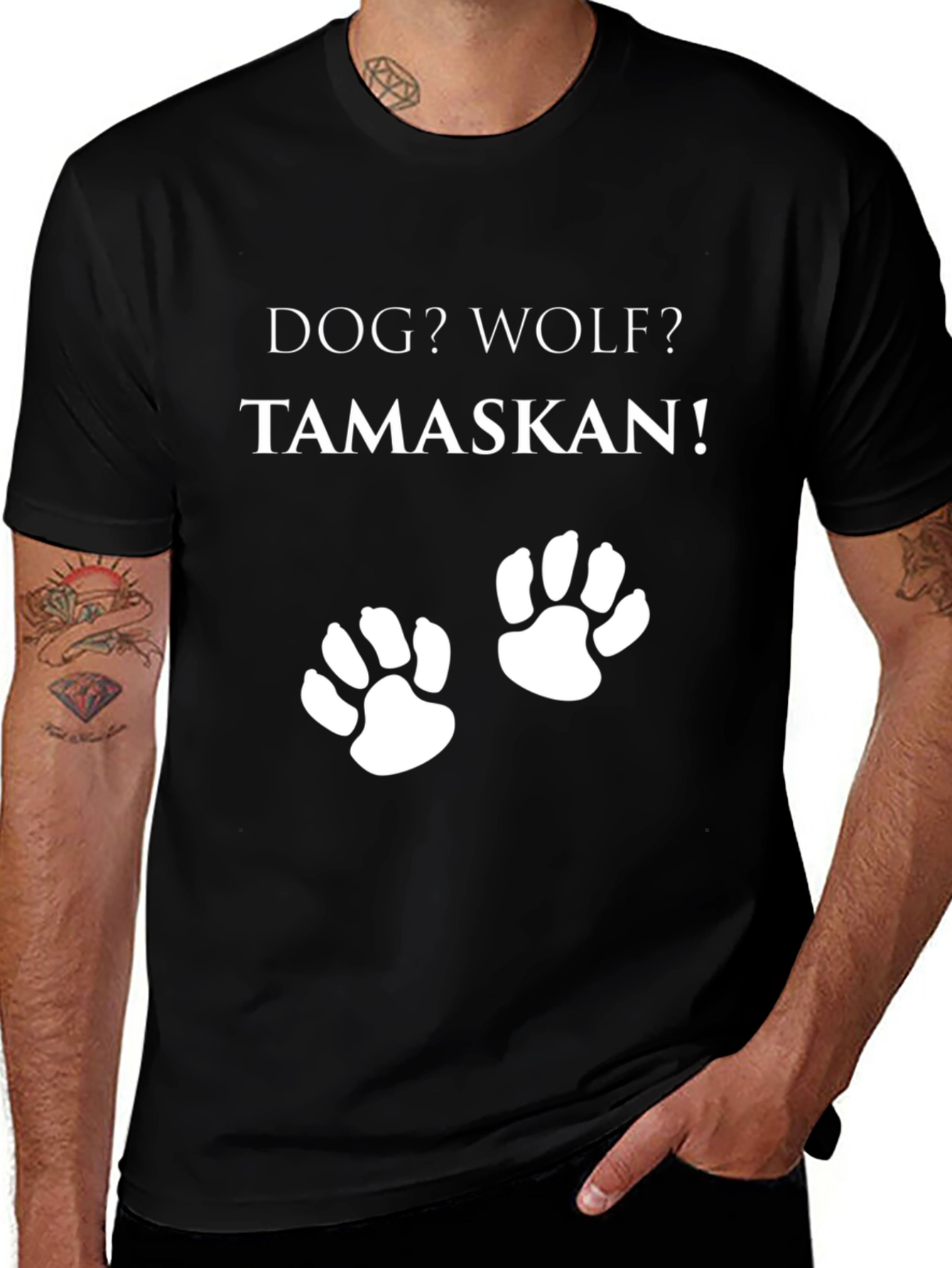 Dog Wolf Tamaskan Graphic Tee