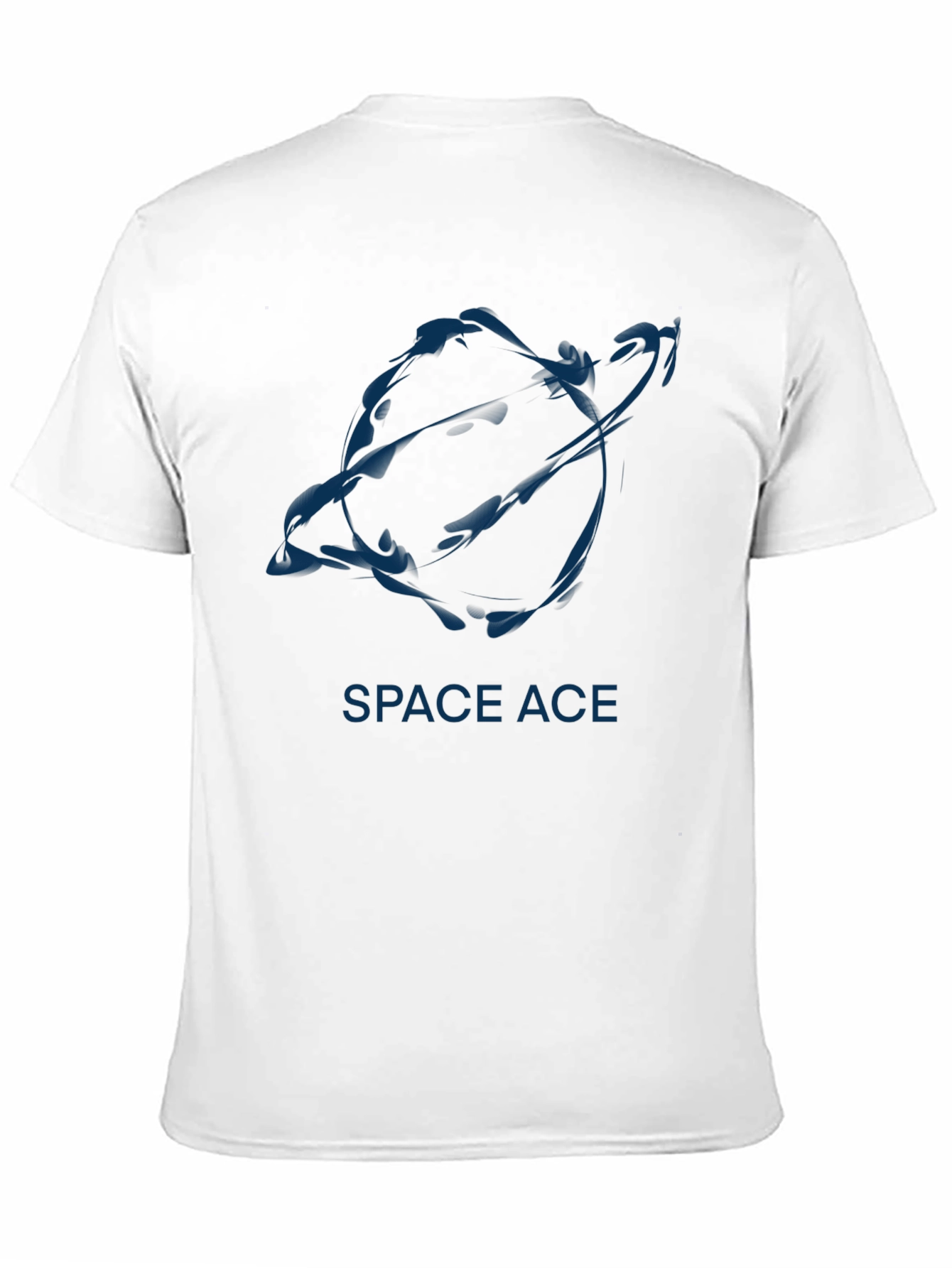 Space Ace Graphic Tee - Stylish Black T-Shirt
