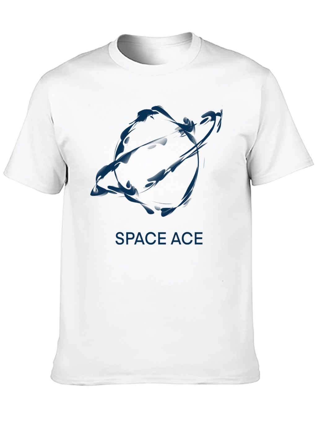 Space Ace Graphic Tee - Stylish Black T-Shirt