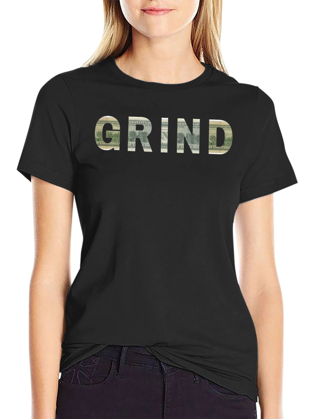 Grind Money T-Shirt - Black
