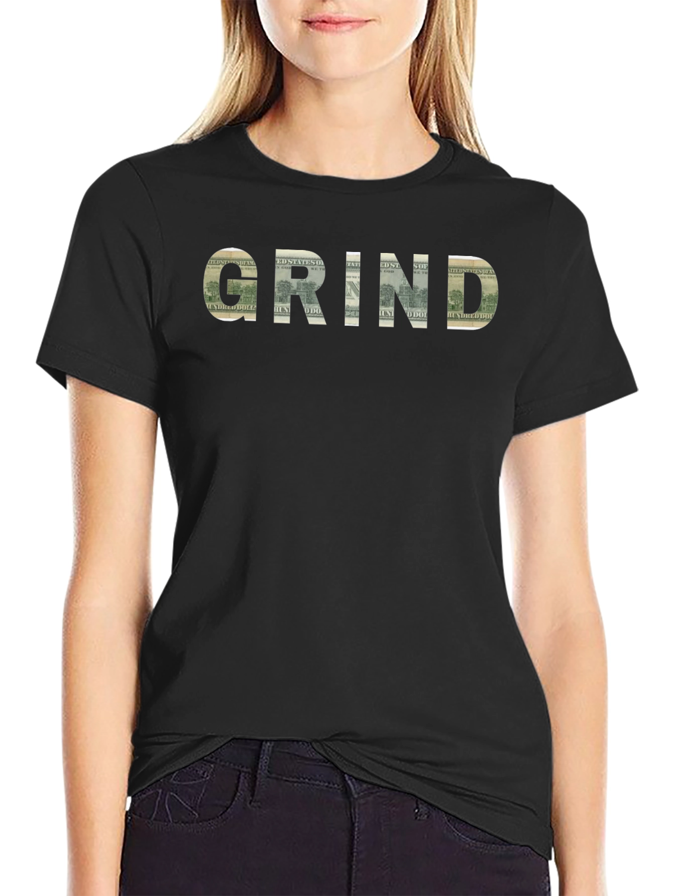 Grind Money T-Shirt - Black