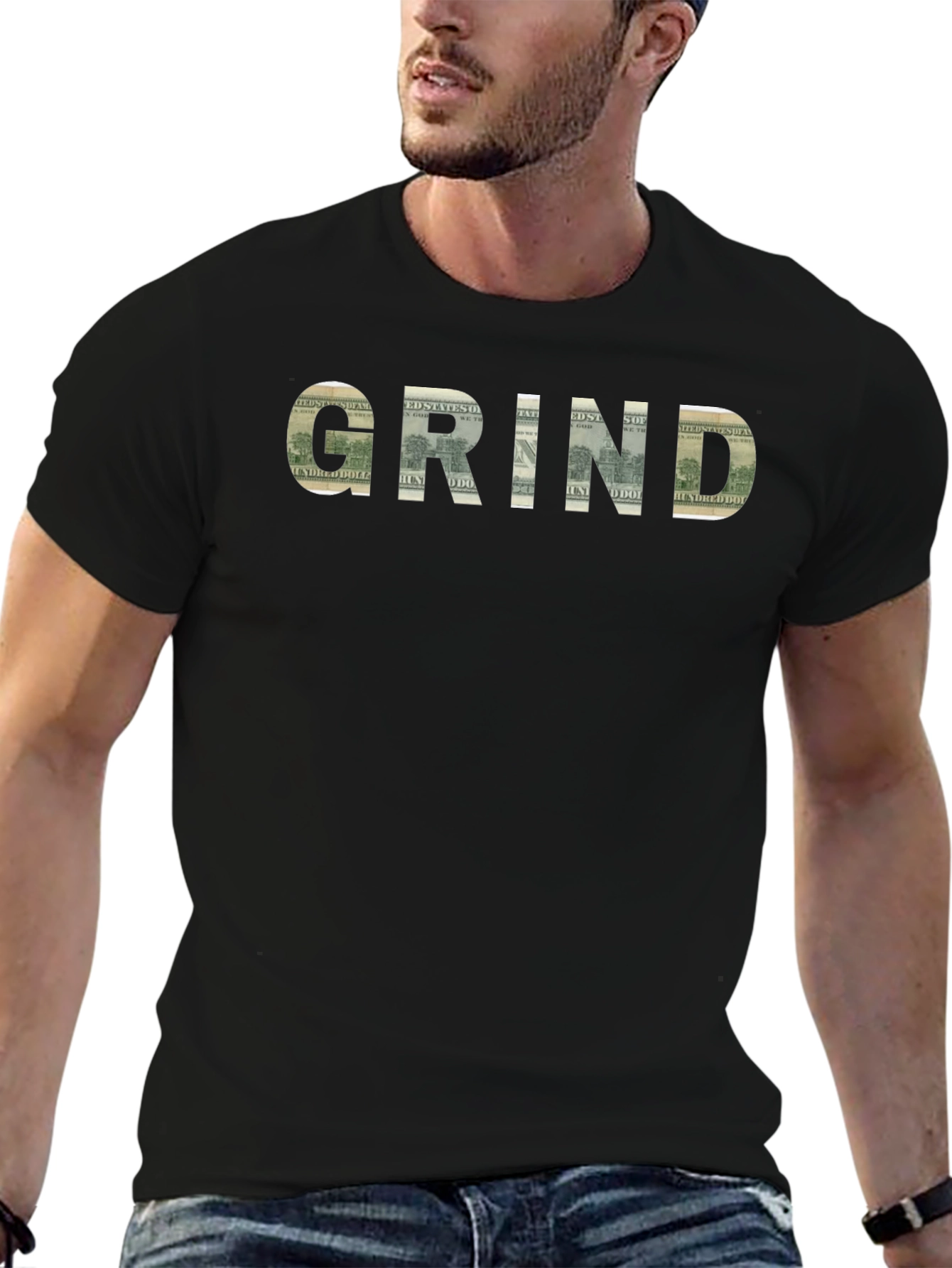 Grind Money T-Shirt - Black