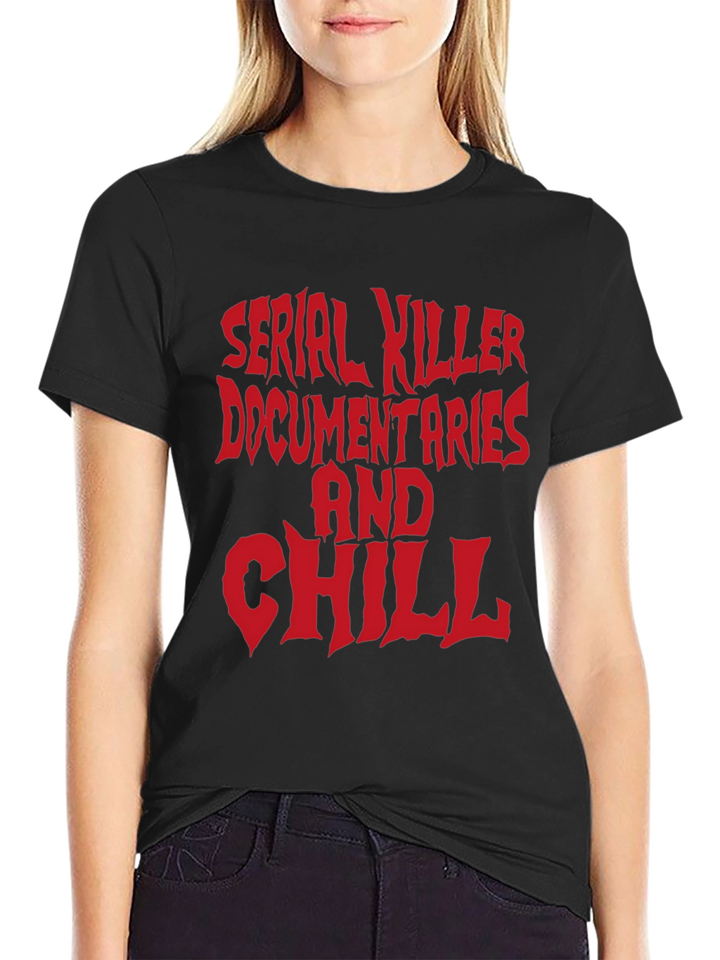 Serial Killer Docs and Chill Graphic Tee