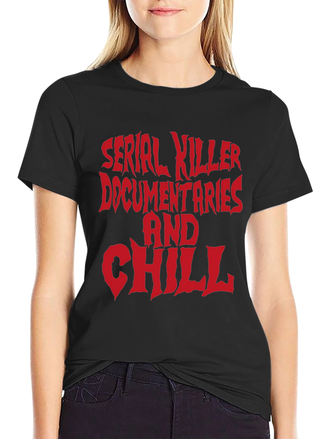 Serial Killer Docs and Chill Graphic Tee