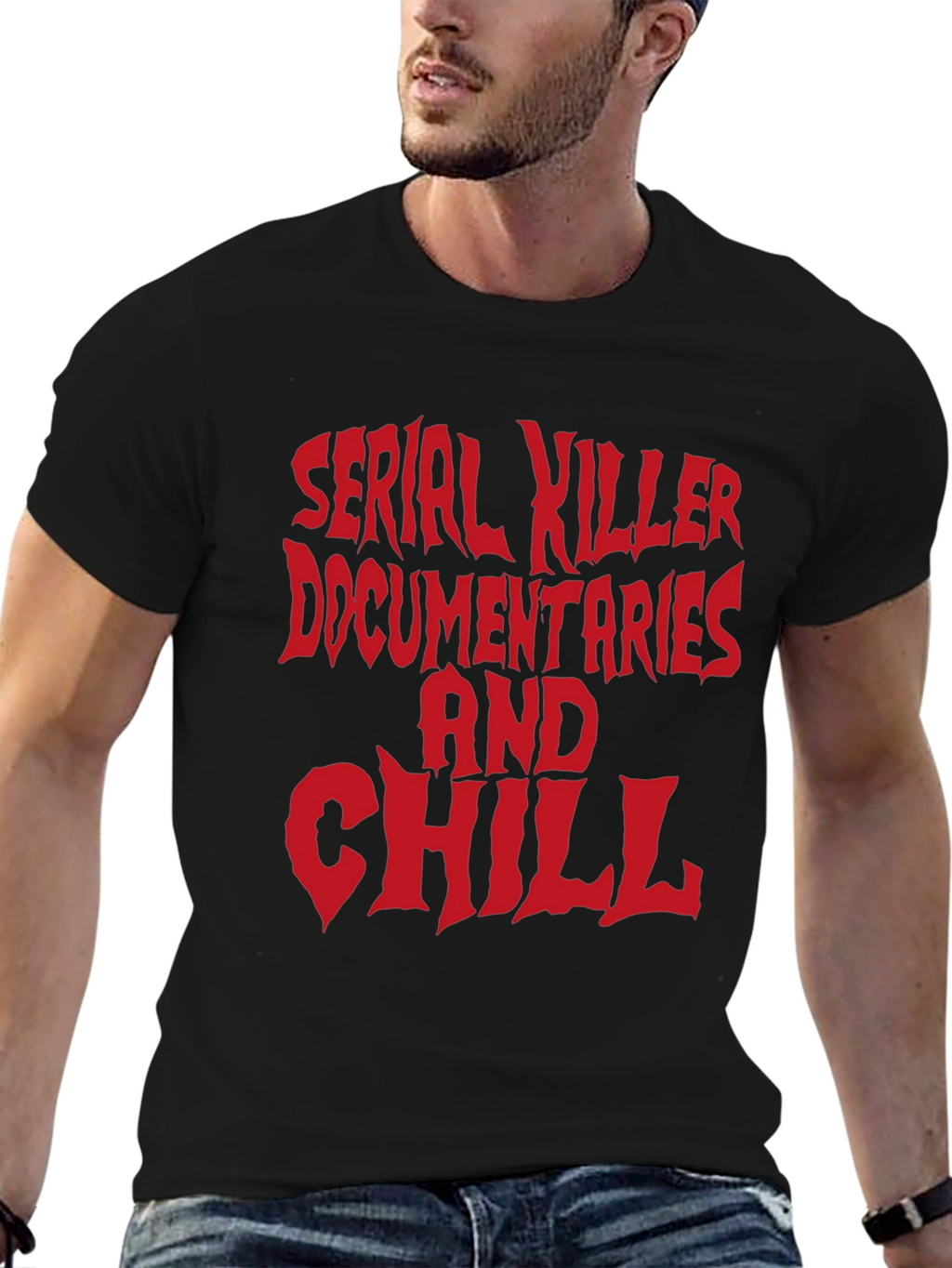 Serial Killer Docs and Chill Graphic Tee